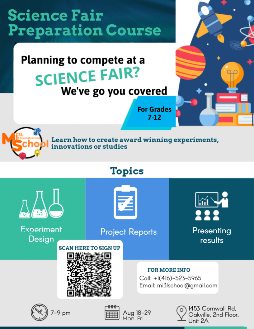 Science Fair Preparation Course