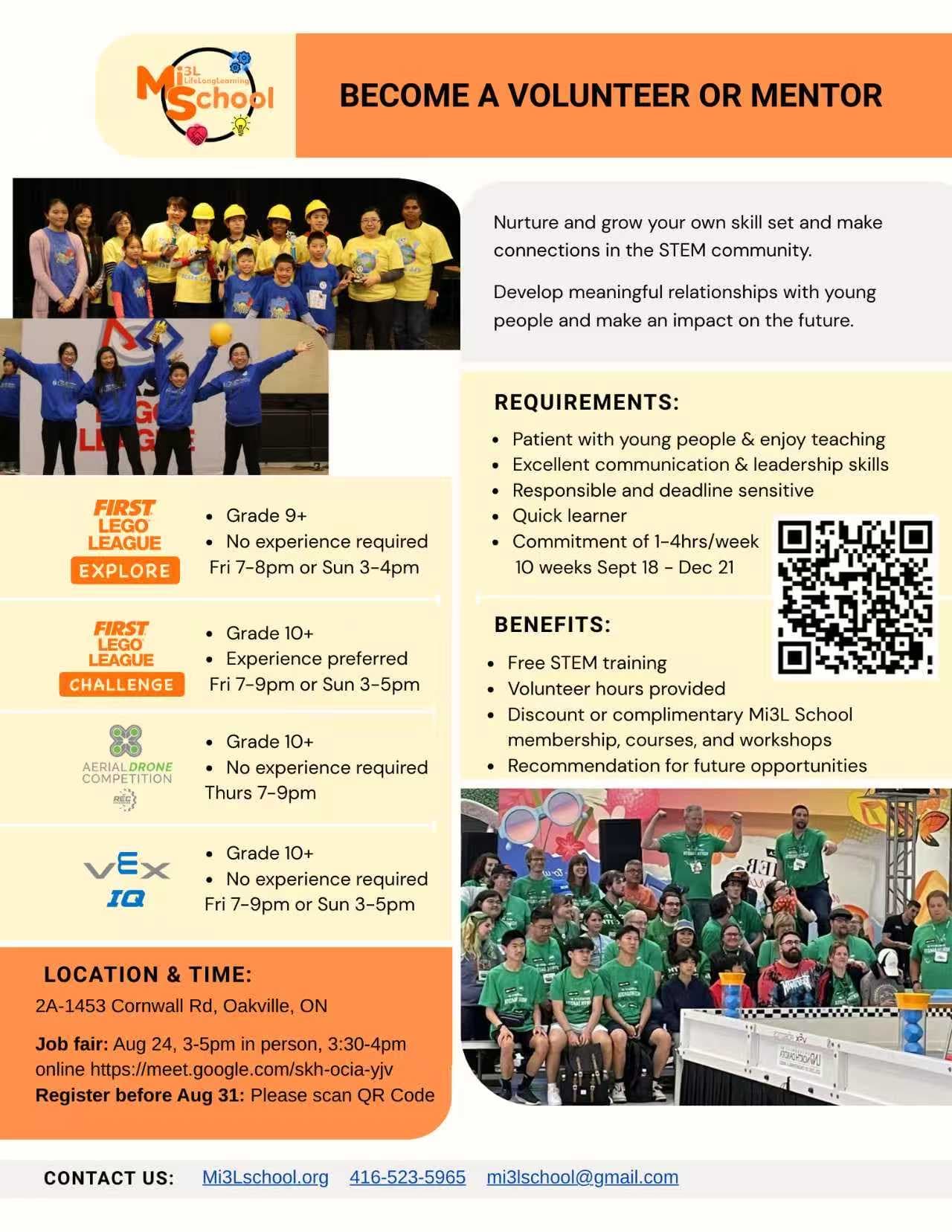 Volunteer Hiring Flyer